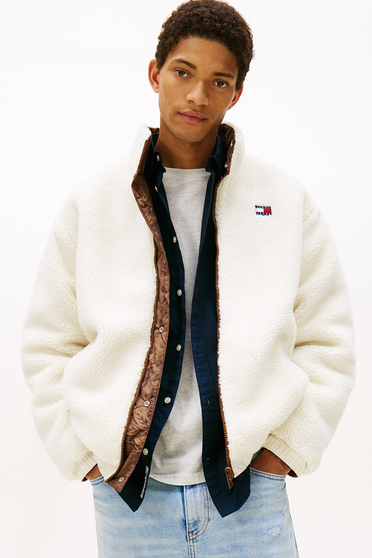  JEANS トミージーンズ　ワーカーシャツジャケット　XL 新品 TOMMY JEANS （マスクがセットでお値段そのまま） 送料無料