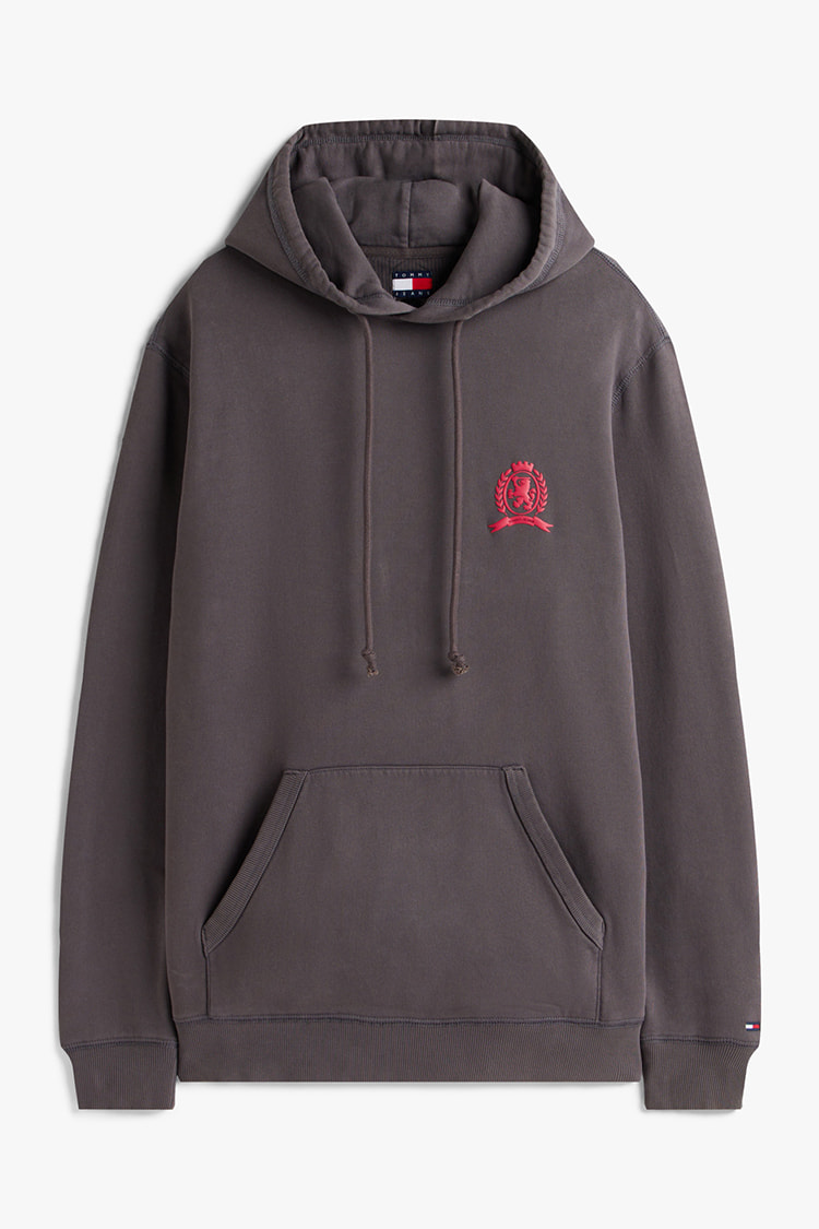 K♡N様【新品】トミーヒルフィガー　黒　パーカー　 XXL 大きいサイズ TOMMY HILFIGER トミーヒルフィガー ロゴプリント プルオーバー