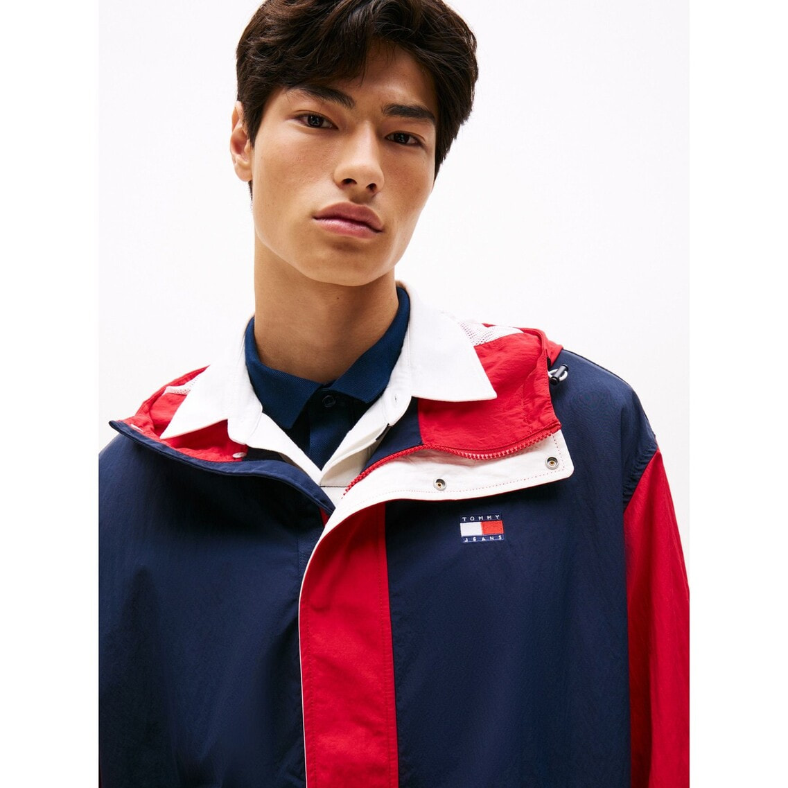   トミージーンズ　コート　ジャケット さらに10%off】カラーブロックジャケット | トミー ジーンズ