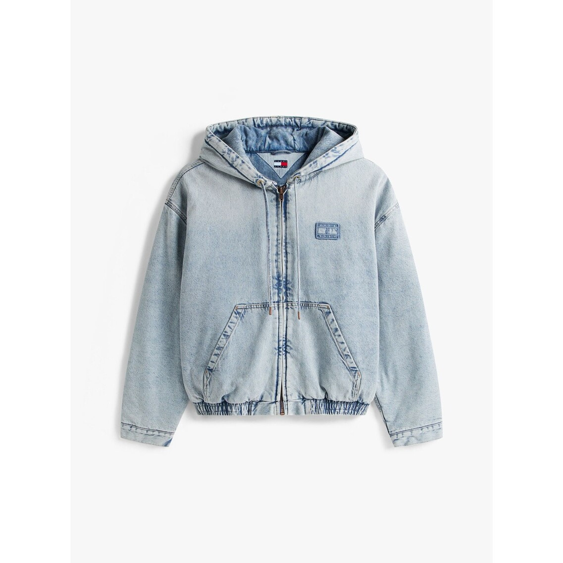 ポイント7倍】デニムパデッドフードジャケット | トミー ジーンズ