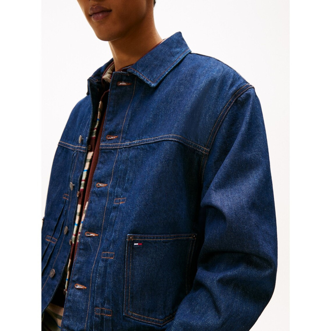 ポイント7倍】プレートデニムトラッカージャケット | トミー ジーンズ