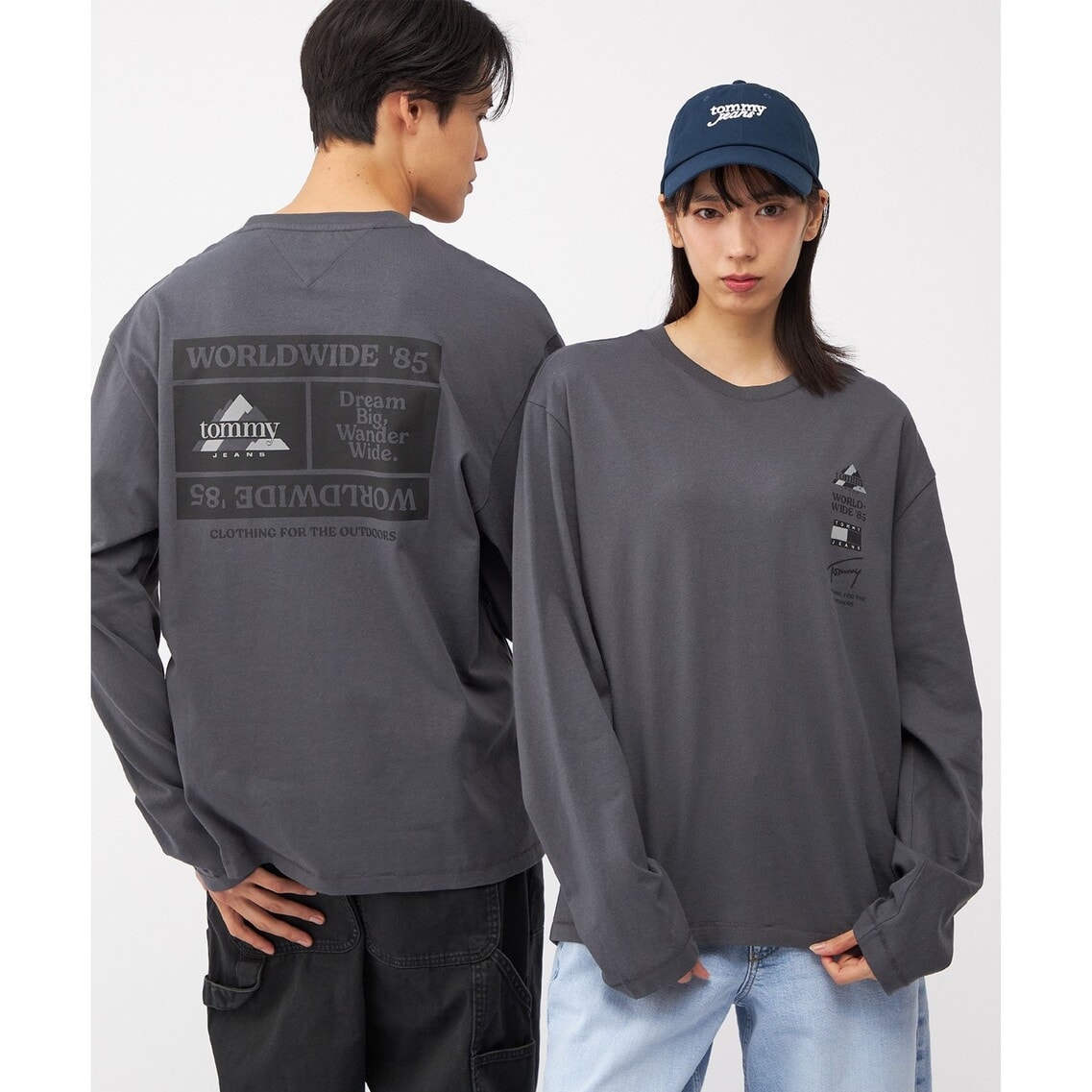 リラックスピークスロングスリーブTシャツ | トミー ジーンズ | トミー