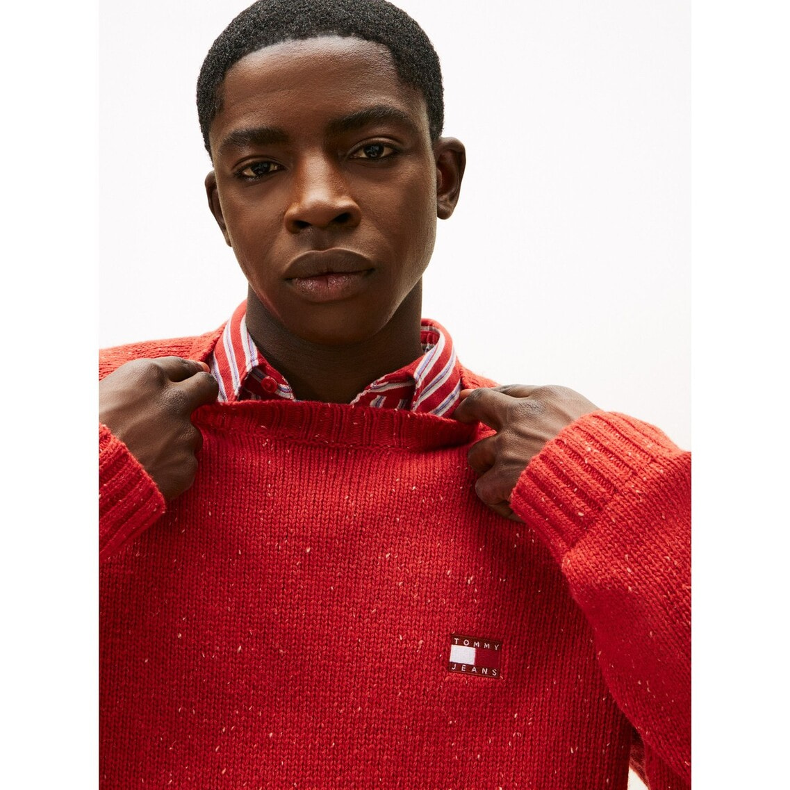 ラグランスリーブクルーネックセーター | トミー ジーンズ | トミー