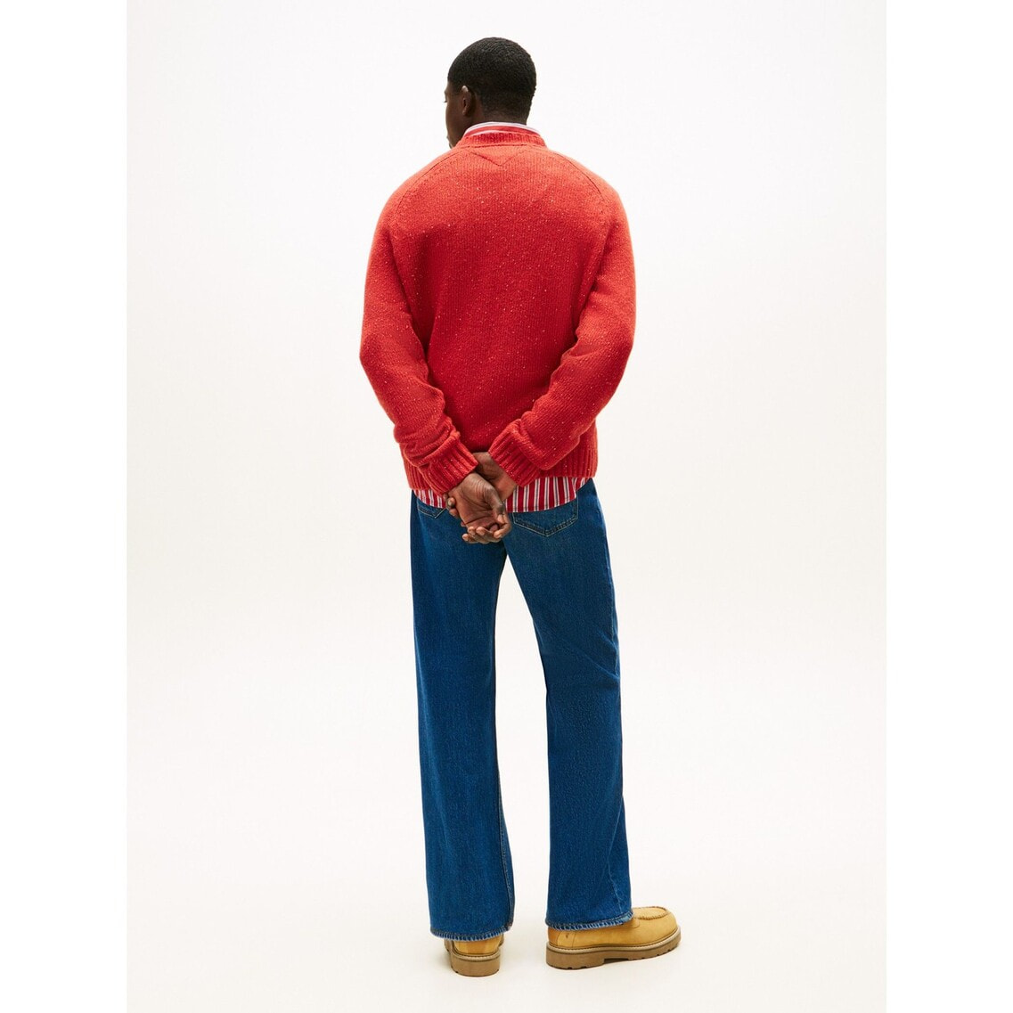 ラグランスリーブクルーネックセーター | トミー ジーンズ | トミー