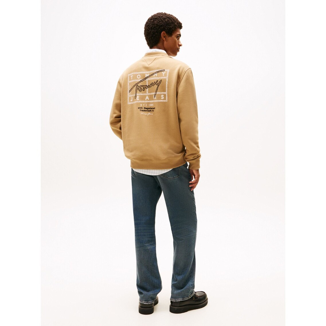 レギュラーエントリープレイクルーネックスウェットシャツ | トミー