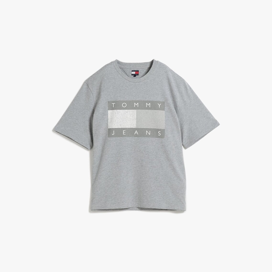 【新品未使用】 jeans 90sトミーロゴTシャツグレー 90s ニュークラシックショートスリーブTシャツ | トミー ジーンズ
