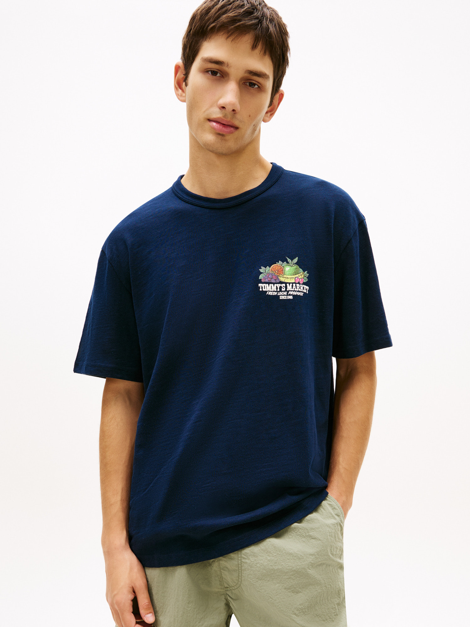 ☆tomi☆ さらに10％ off】リラックスノベルティショートスリーブTシャツ