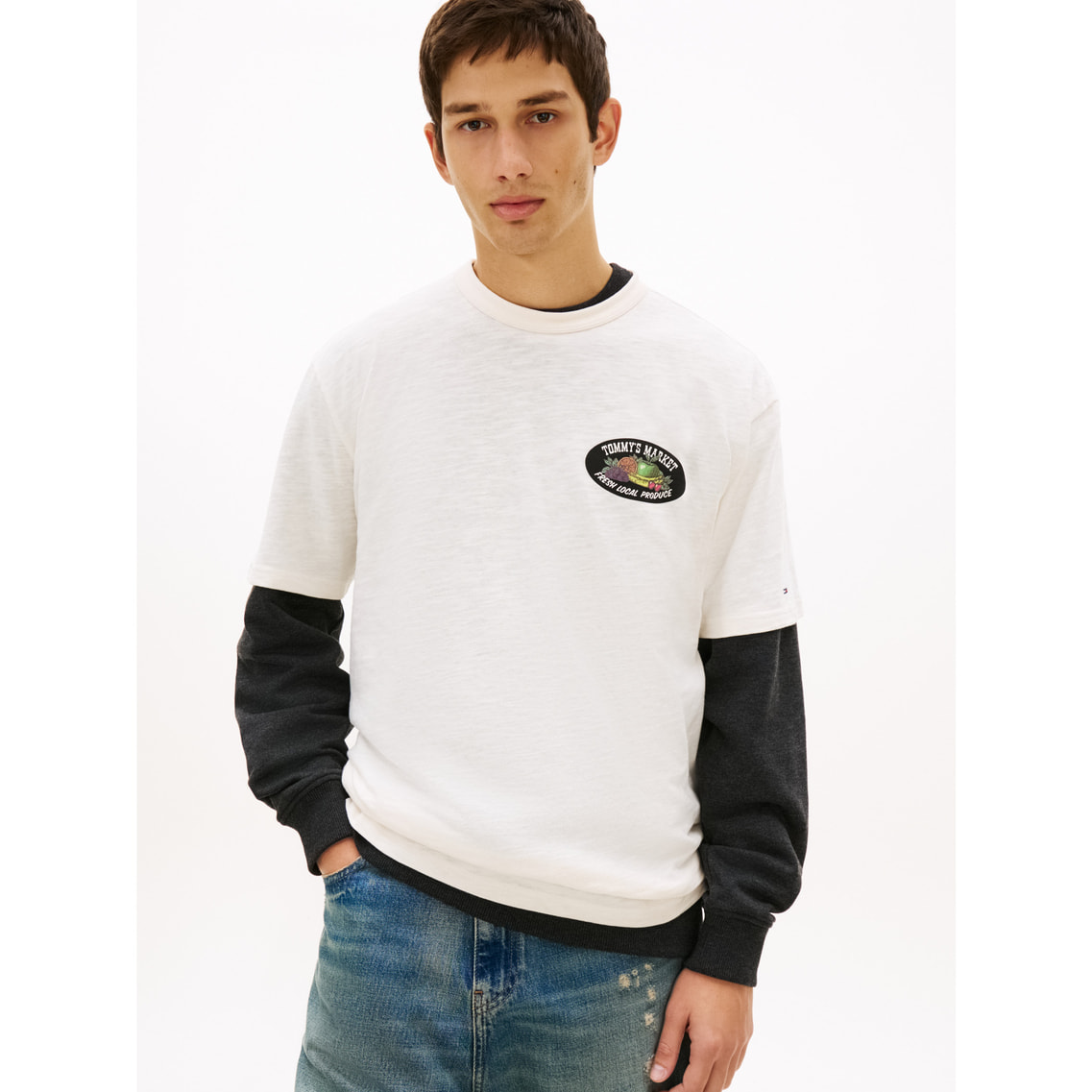 リラックスノベルティショートスリーブTシャツ | トミー ジーンズ