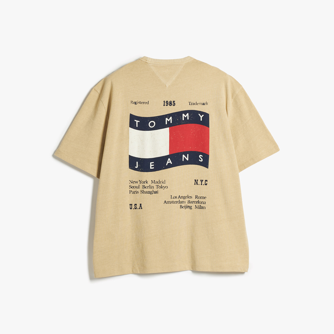2点でさらに10％ off】ウェービングフラッグショートスリーブTシャツ