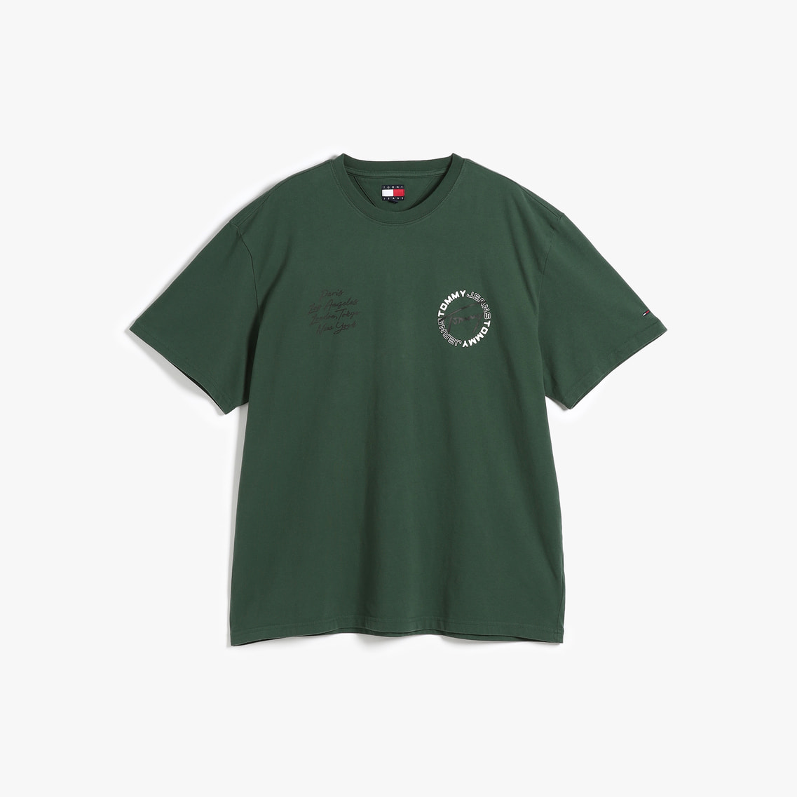 サインサークルリラックスショートスリーブTシャツ | トミー ジーンズ