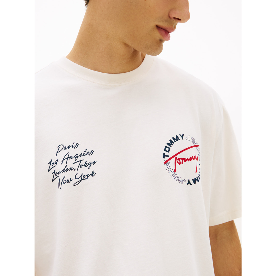 トミー Tシャツ ラグジュアリーインターロックTシャツ | トミー ヒルフィガー | トミー