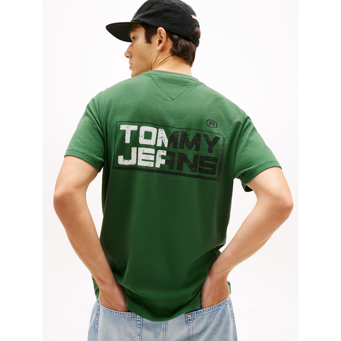 ジムブロックショートスリーブレギュラーTシャツ | トミー ジーンズ