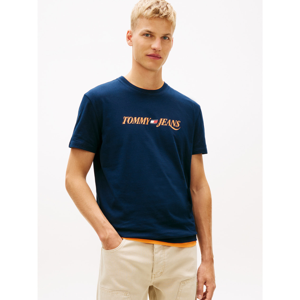 レギュラーフィットヴィンテージショートスリーブTシャツ | トミー