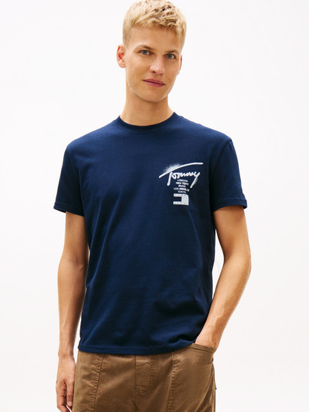 レギュラーシティシグネチャーTシャツ | トミー ジーンズ | トミー 