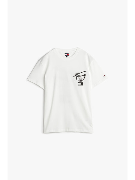 【Mサイズ】新品未使用タグ付き トミージーンズ Tシャツ TOMMY JEANS（トミー・ジーンズ） tシャツ 「オンライン限定」ユニ