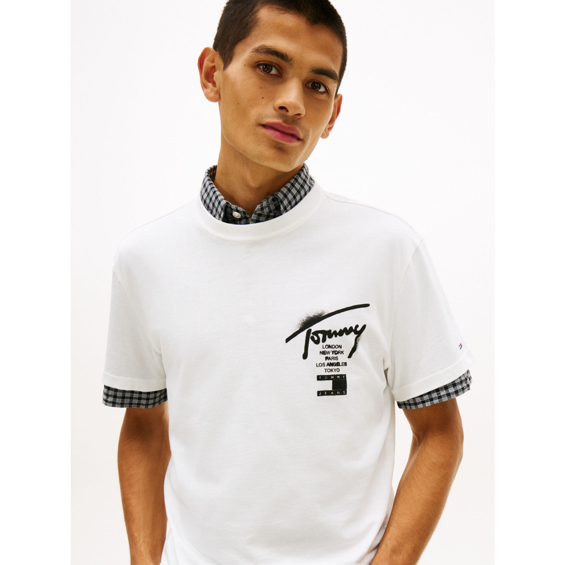 レギュラーシティシグネチャーTシャツ | トミー ジーンズ | トミー