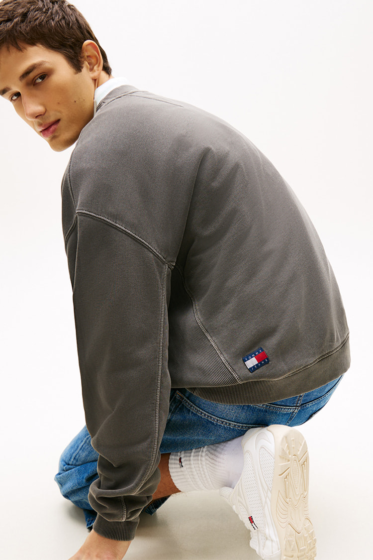 MONOTAINO JEANS フード付きブラウンベスト 44サイズ パーカー