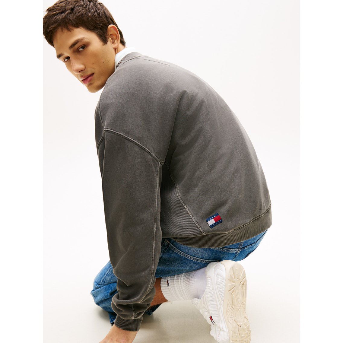 90s ガーメントダイニュークラシッククルーネックシャツ | トミー