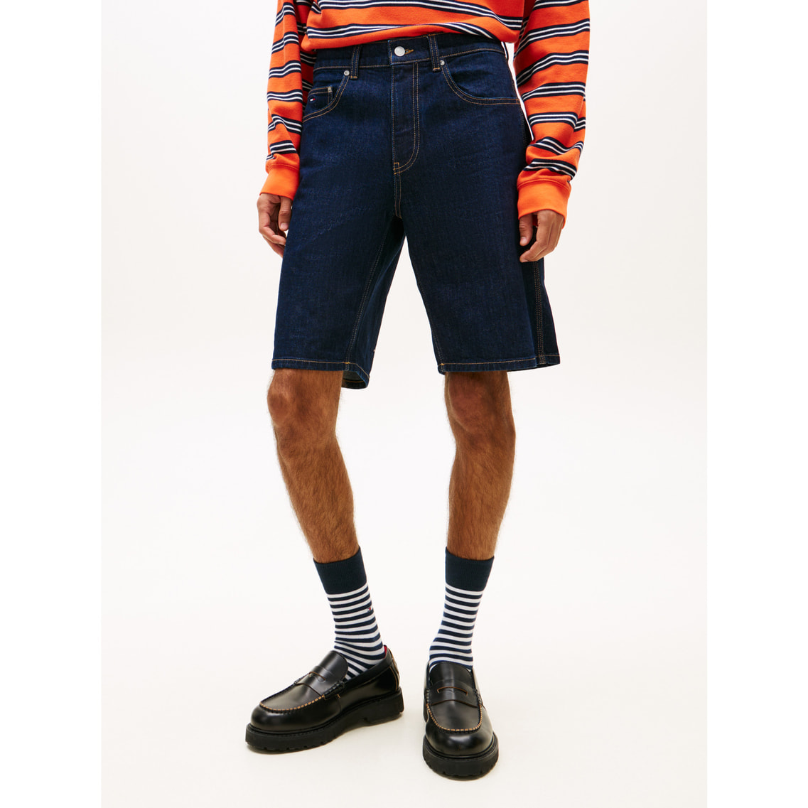 2点でさらに10％ off】リラックスデニムショートパンツ | トミー