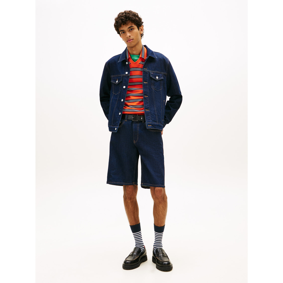 2点でさらに10％ off】リラックスデニムショートパンツ | トミー