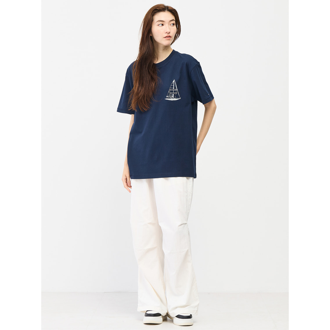 セイルボートリラックスショートスリーブTシャツ | トミー ジーンズ
