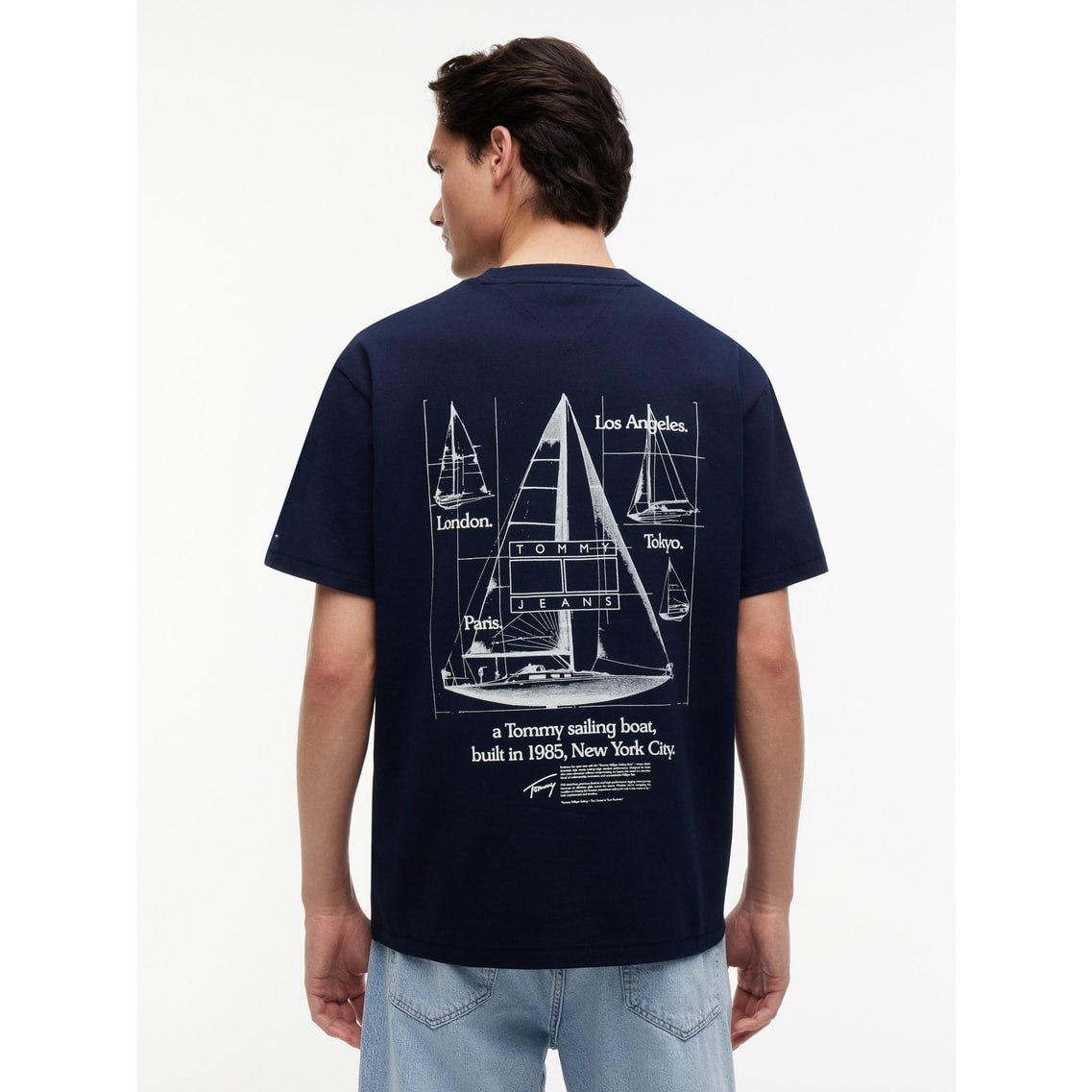 セイルボートリラックスショートスリーブTシャツ | トミー ジーンズ