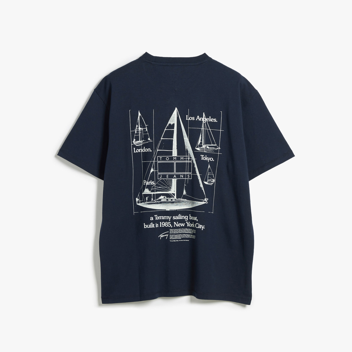 セイルボートリラックスショートスリーブTシャツ | トミー ジーンズ