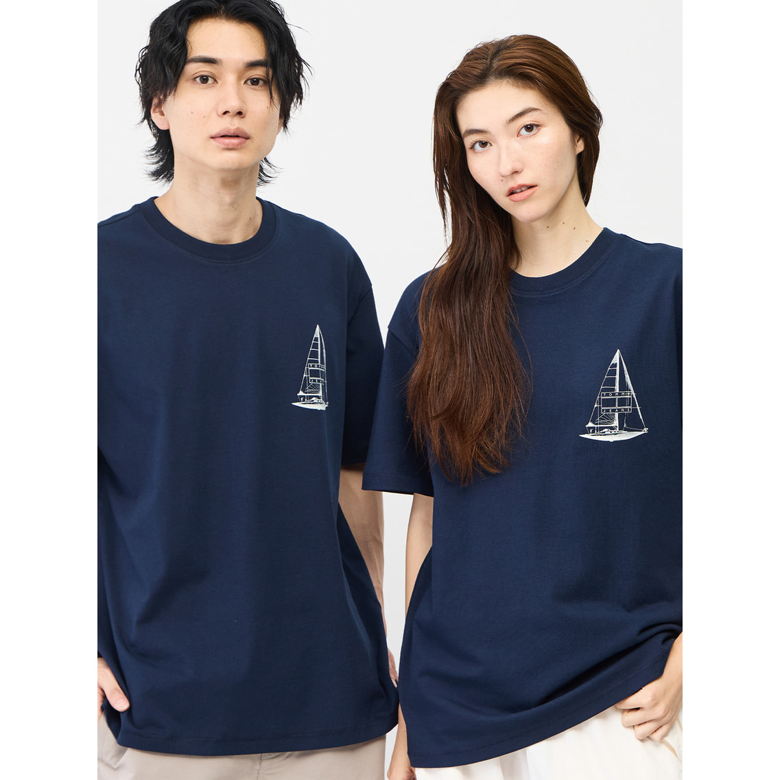 セイルボートリラックスショートスリーブTシャツ | トミー ジーンズ