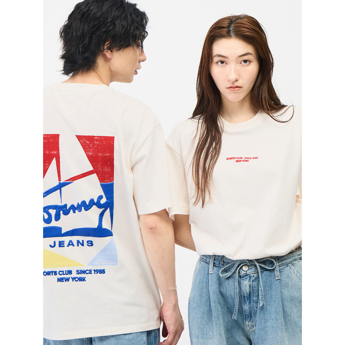 とみー様 セイルボートリラックスショートスリーブTシャツ | トミー ジーンズ