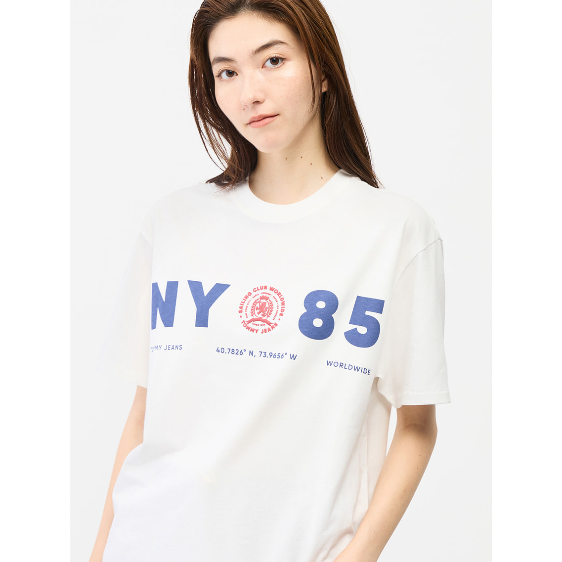 リラックスフィットクレストショートスリーブTシャツ | トミー