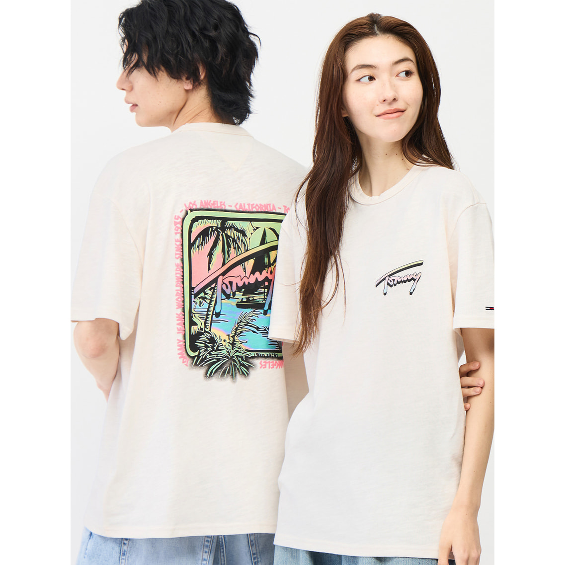 リラックスフィットノベルティショートスリーブTシャツ | トミー