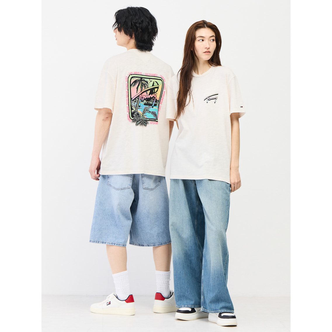 リラックスフィットノベルティショートスリーブTシャツ | トミー