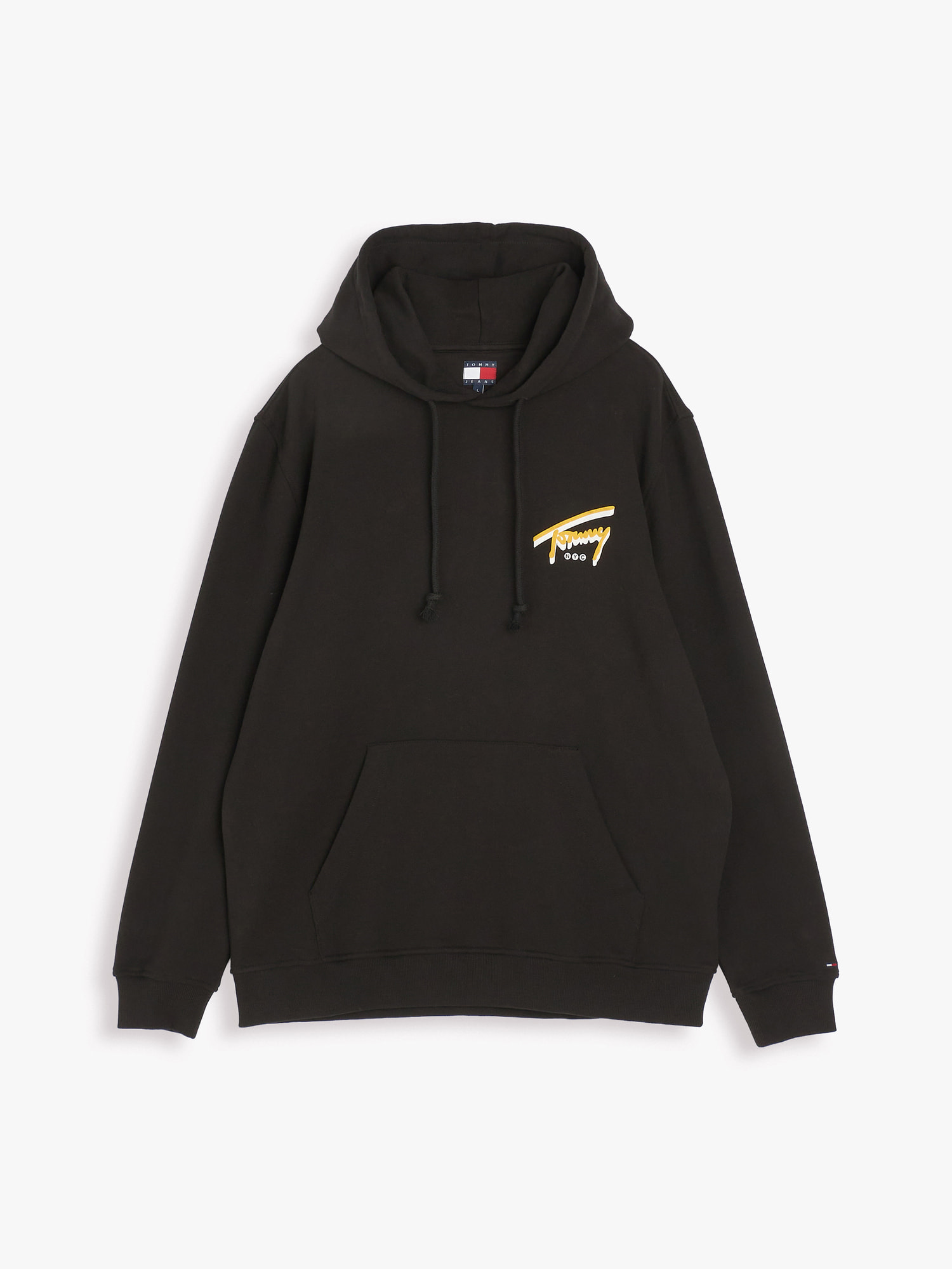 ✨️新品✨️ トミーヒルフィガー パーカー 黒 XXL レギュラーNYCシグネチャーパーカー | トミー ジーンズ | トミー