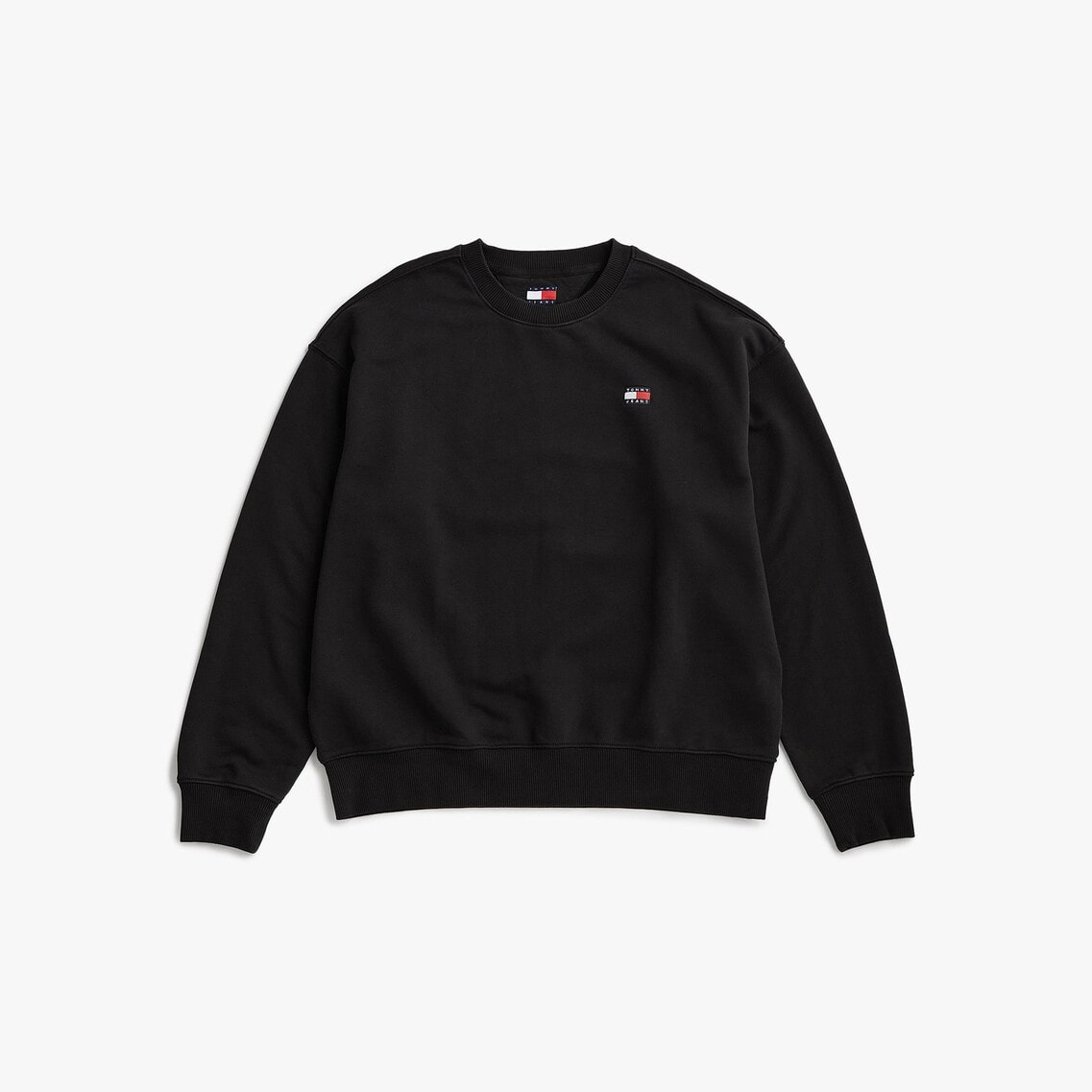  JEANS リラックスバッジクルーネックトレーナー リラックスバッジクルーネックトレーナー | トミー ジーンズ | トミー