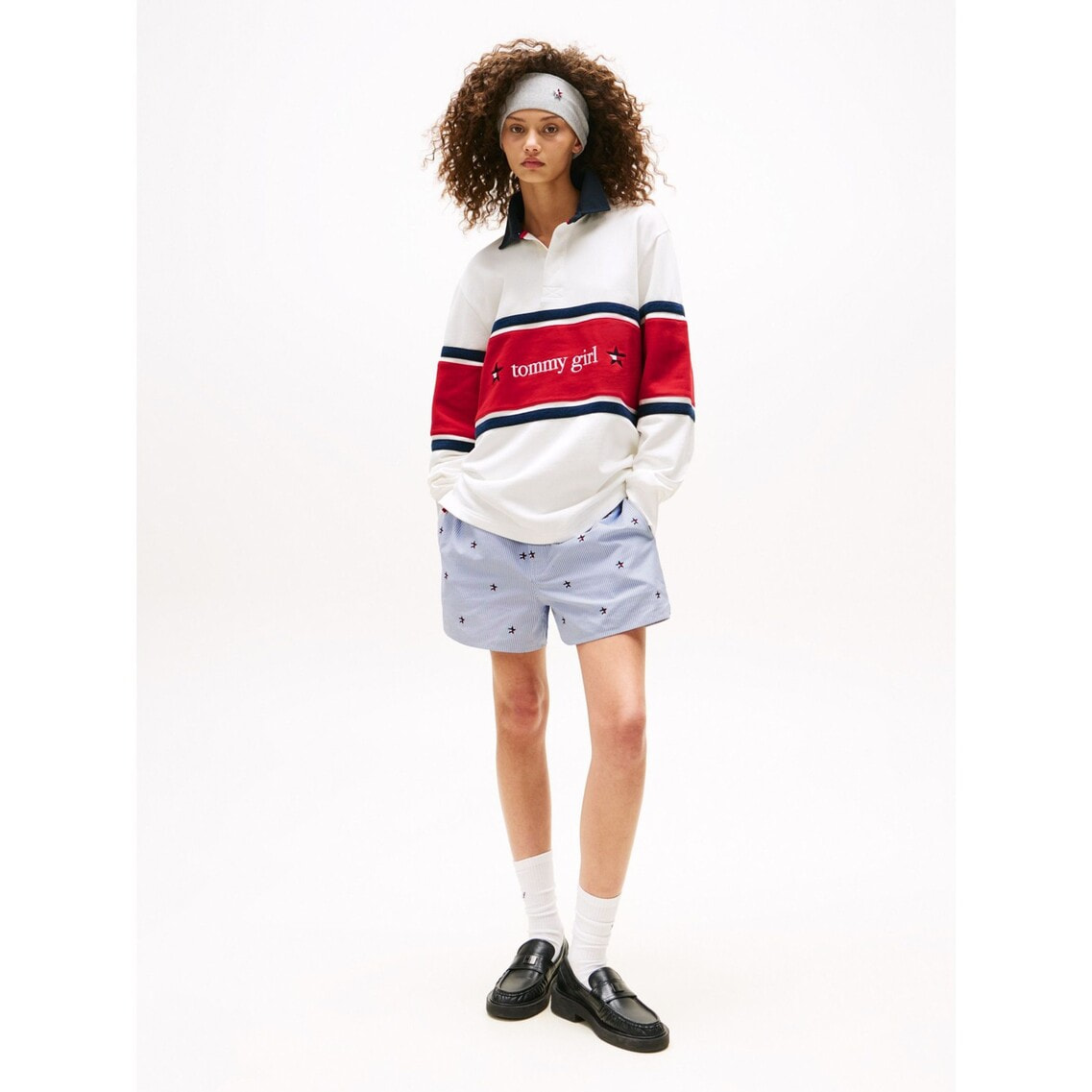  GIRLリバーシブルジャケット　ショートパンツ　Kトミーヒルフィガー TOMMY GIRLリバーシブルジャケット ショートパンツ Kトミー