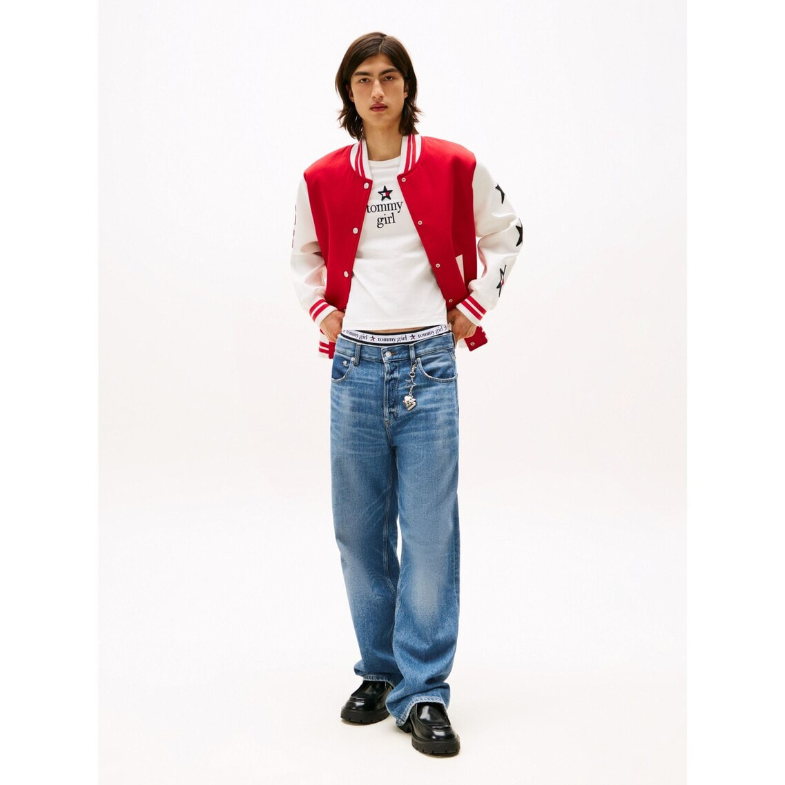  ＊トミーガール バーシティジャケット Tommy Girl バーシティジャケット | トミー ジーンズ | トミー