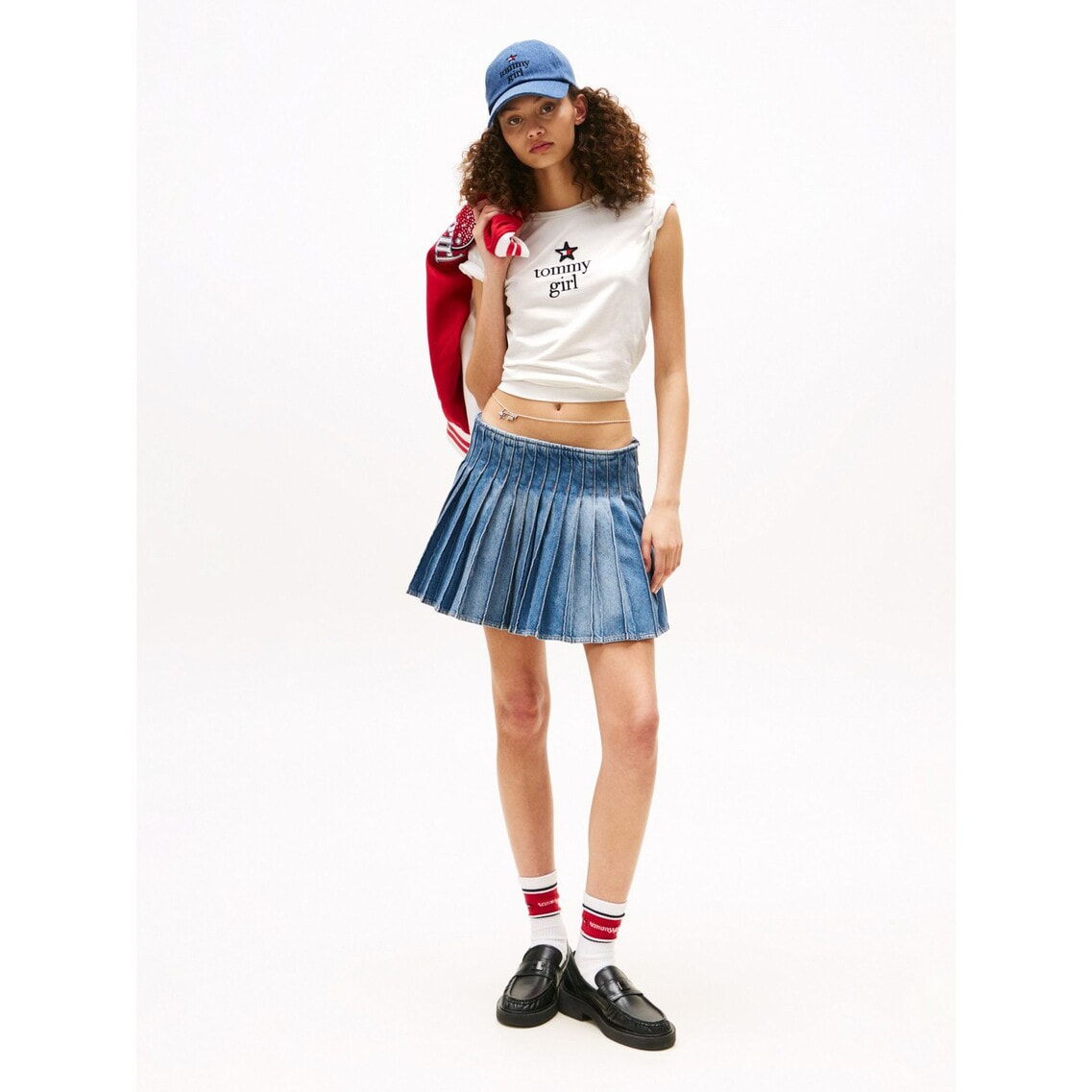  JEANS★ Girl Graphic グラフィック コットンTシャツ Girls Boxy Logo T-Shirt | Calvin Klein
