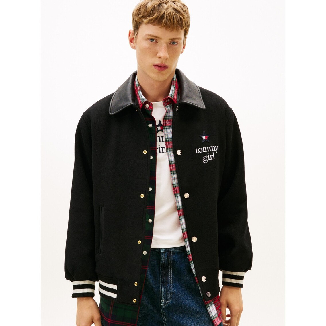 ポイント7倍】Tommy Girl スタジアムジャンパー | トミー ジーンズ