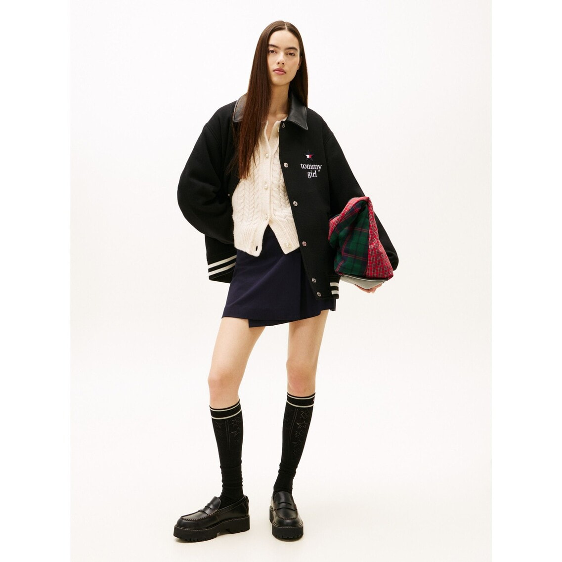 ポイント7倍】Tommy Girl スタジアムジャンパー | トミー ジーンズ