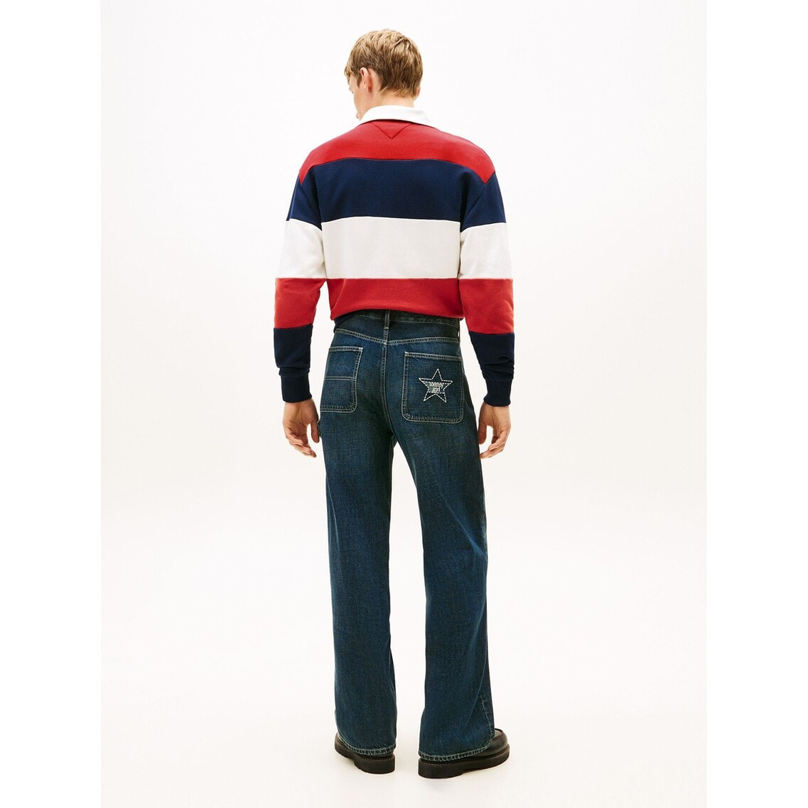 JANG WON YOUNG着用】Tommy Girl リラックスフィットデニムパンツ