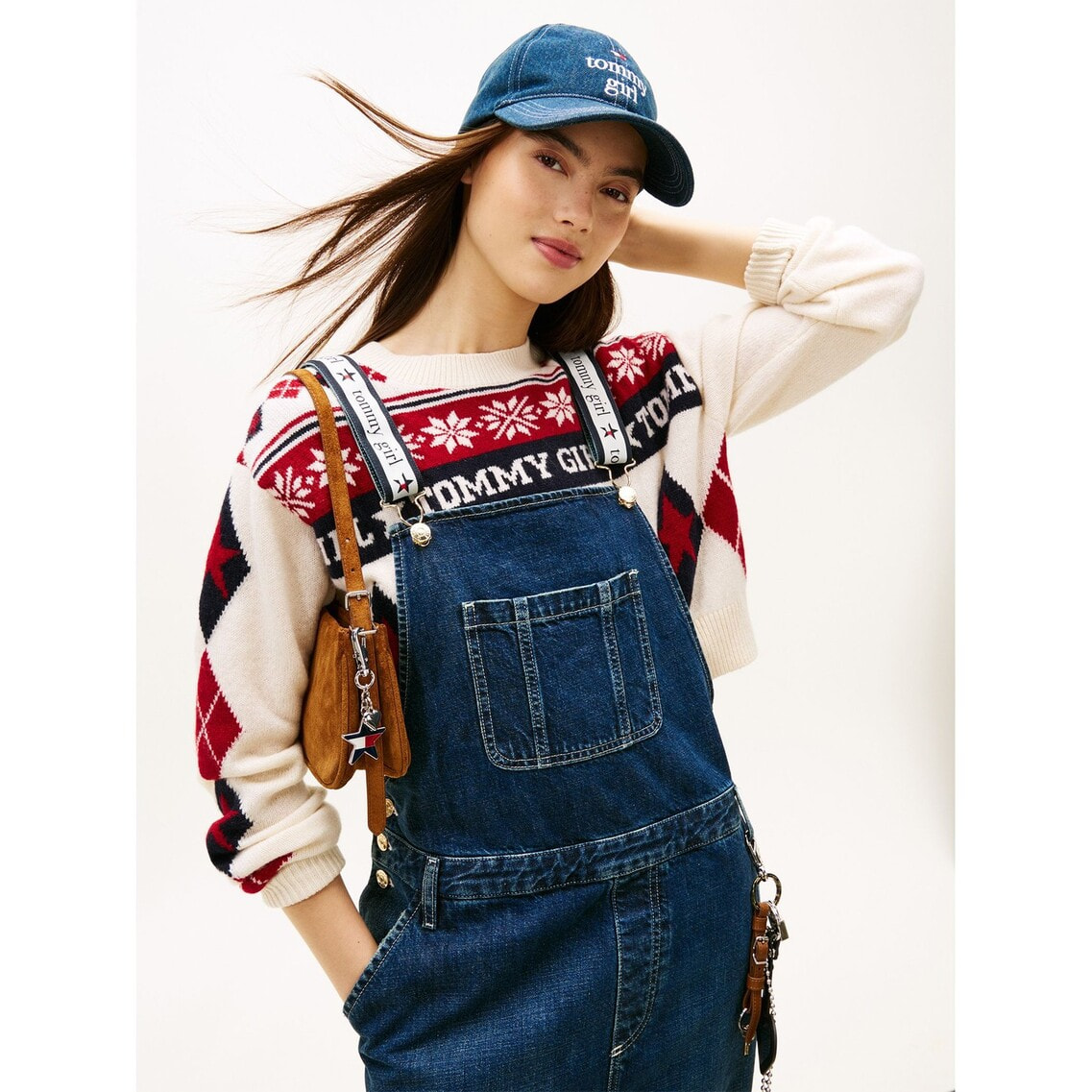 Tommy Girl デニムオーバーオール | トミー ジーンズ | トミー
