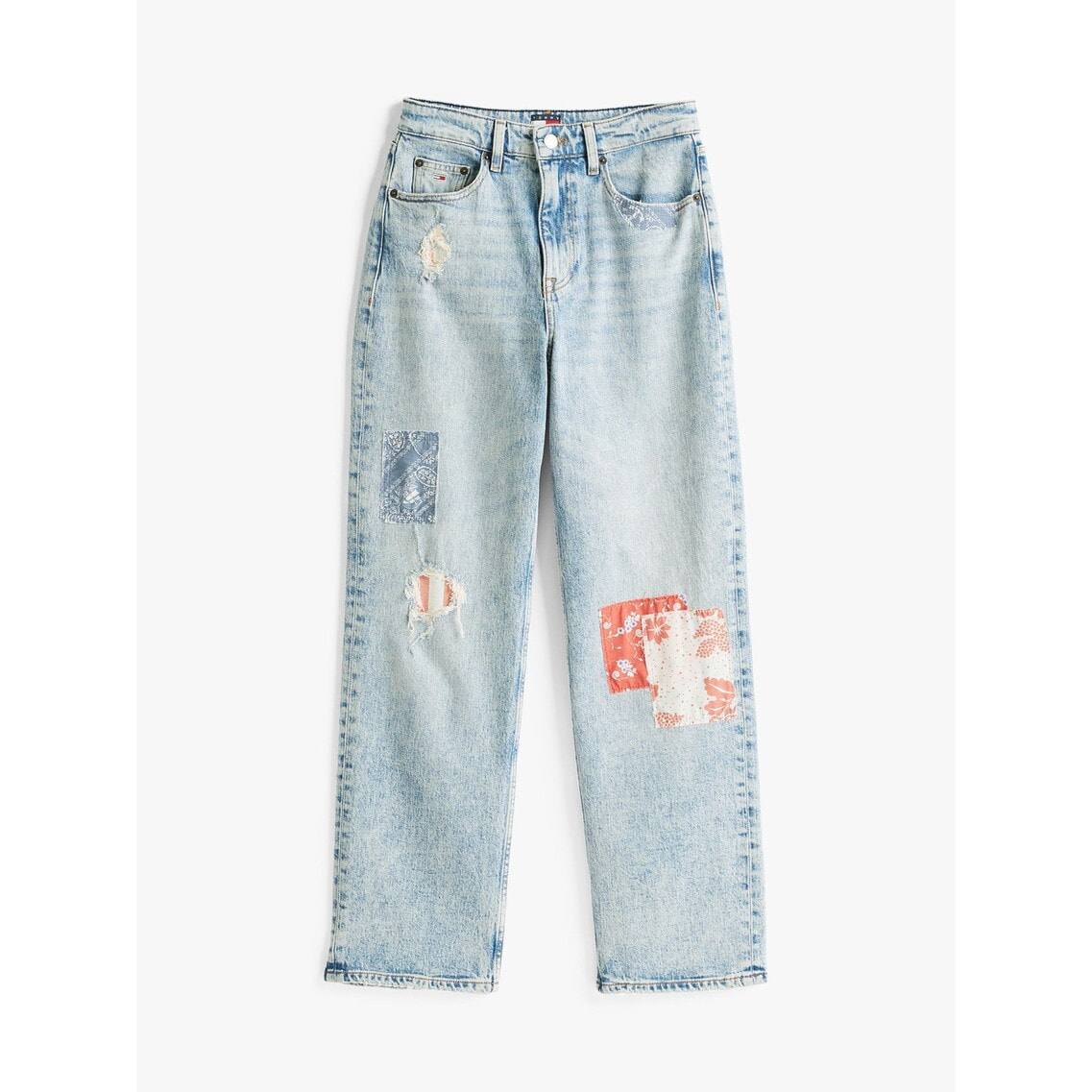 ✨期間限定美品✨】 Tommy jeansハイライズルーズ ストレート デニム