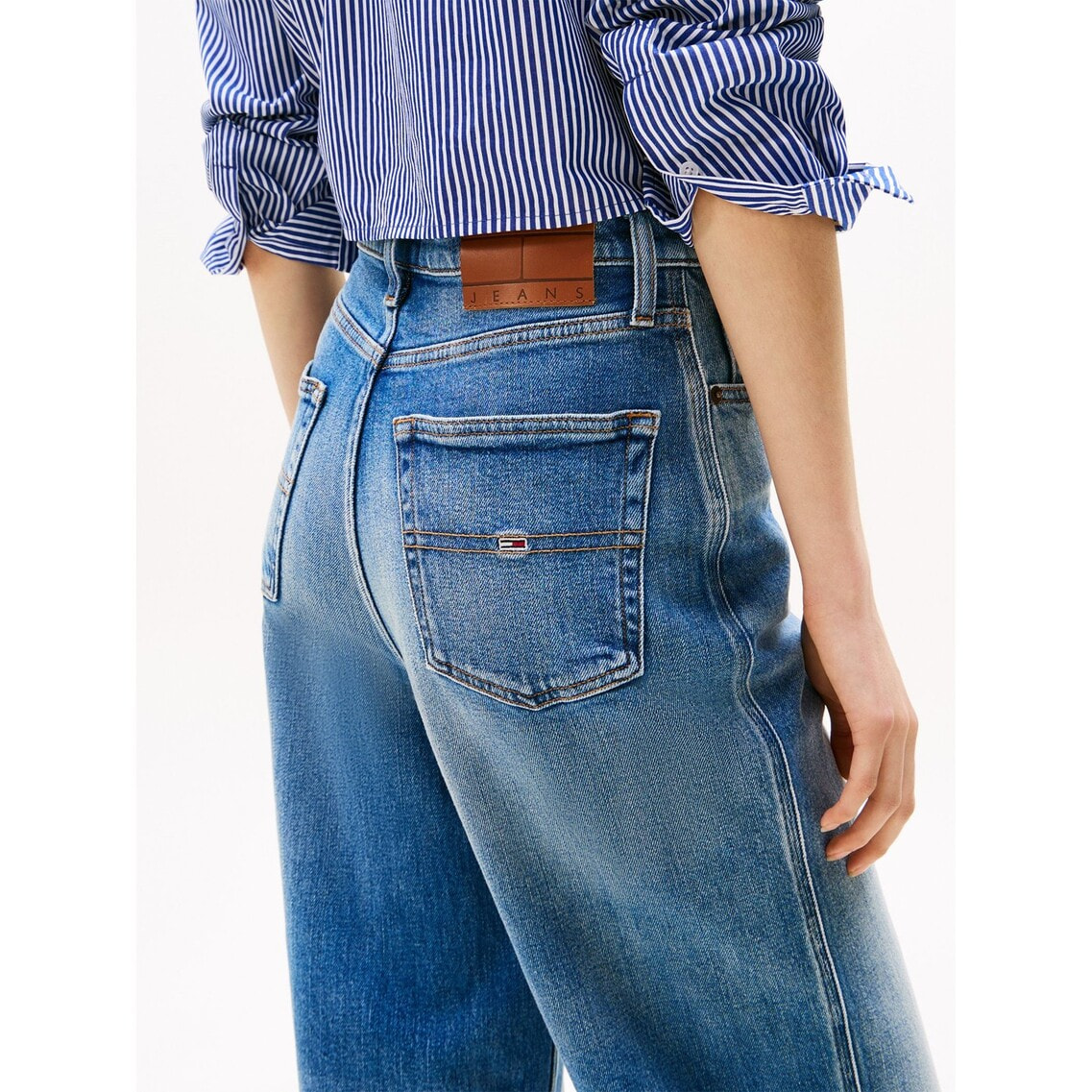 【ウォニョン着用】 JEANS クレアハイライズワイドジーンズ NET ViVi掲載アイテム】クレアハイライズワイドジーンズ