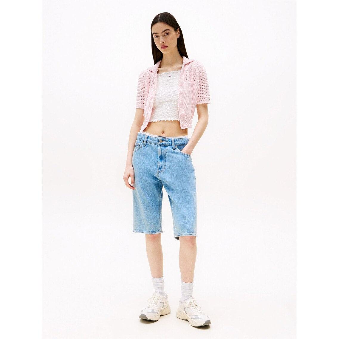 2点でさらに10％OFF】フラッグポロセーターカーディガン