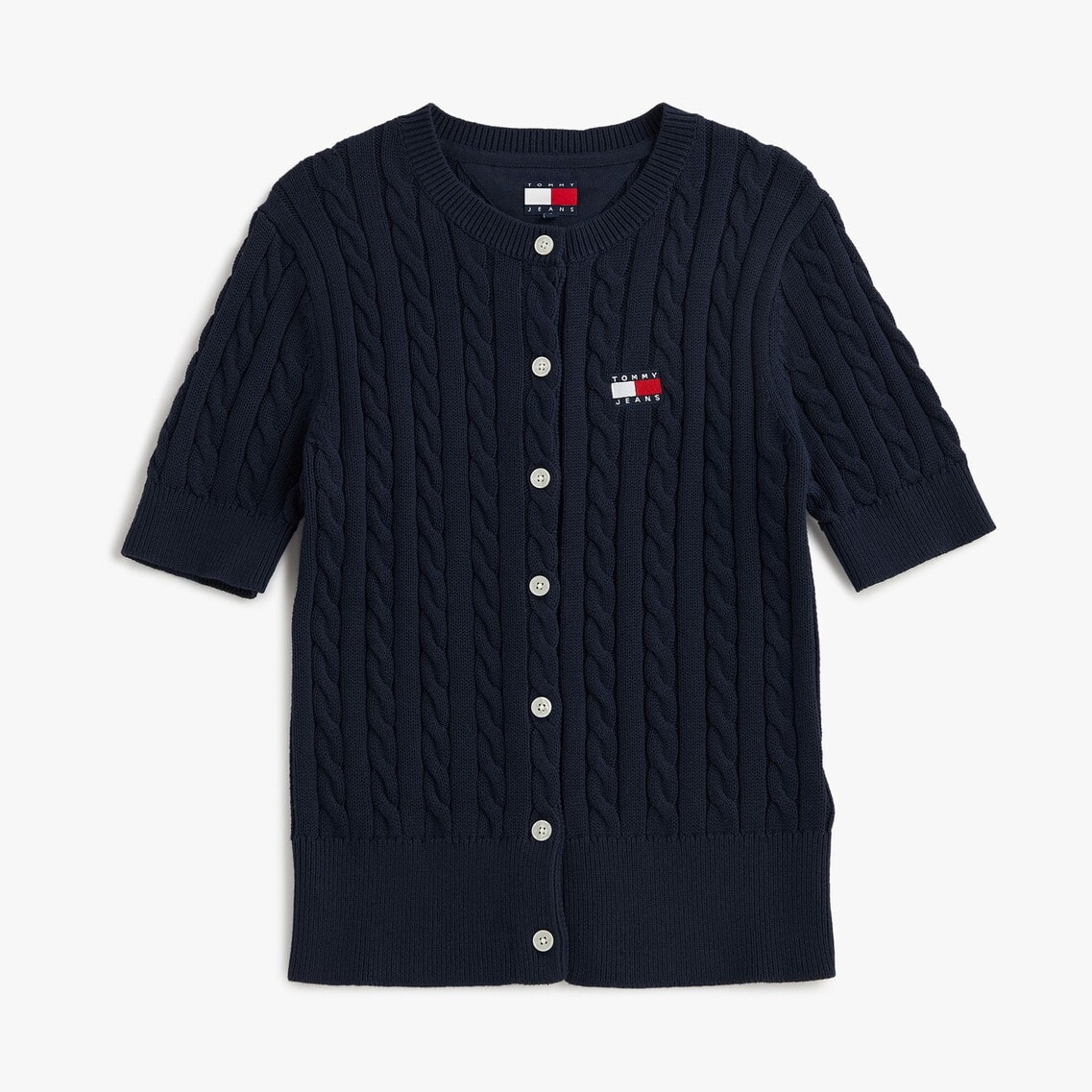 トミー ヒルフィガー TOMMY HILFIGER ケーブルVネック