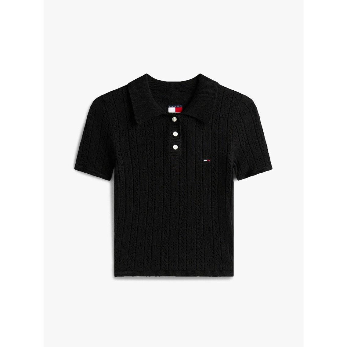 トミー ヒルフィガー   ポインテルポロセーター （ホワイト） トミー ヒルフィガー TOMMY HILFIGER ポインテルポロセーター