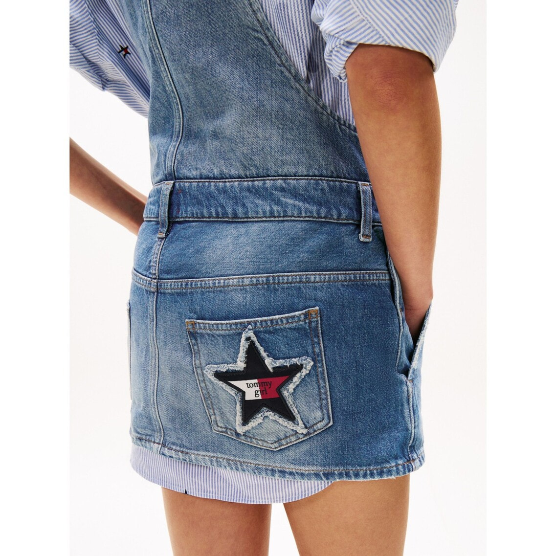 Tommy Girl デニムダンガリーワンピース | トミー ジーンズ