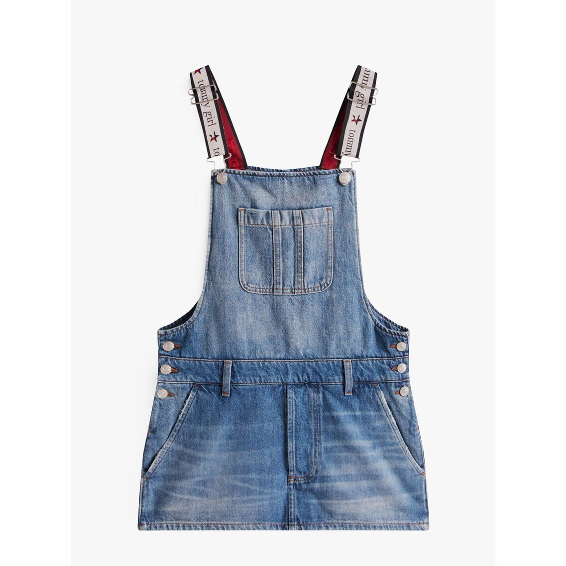 Tommy Girl デニムダンガリーワンピース | トミー ジーンズ