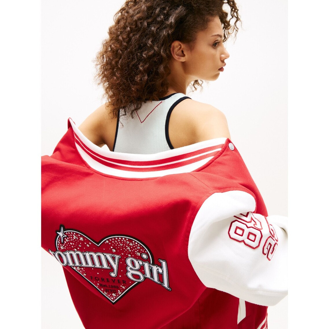 売れ筋商品|||トミー ヒルフィガー Tシャツ レディース トップス SLIM TANK - Top - primary red/ecru トミー ヒルフィガー レディース Tシャツ トップス SLIM TANK