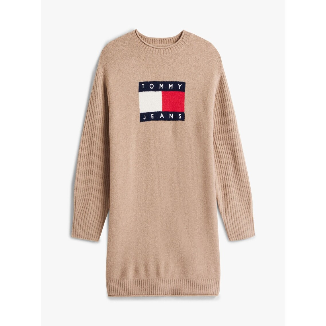 2点でさらに10％OFF】フラッグセーターワンピース | トミー ジーンズ